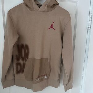 Jordan Kids Matching Set in Tan and Red